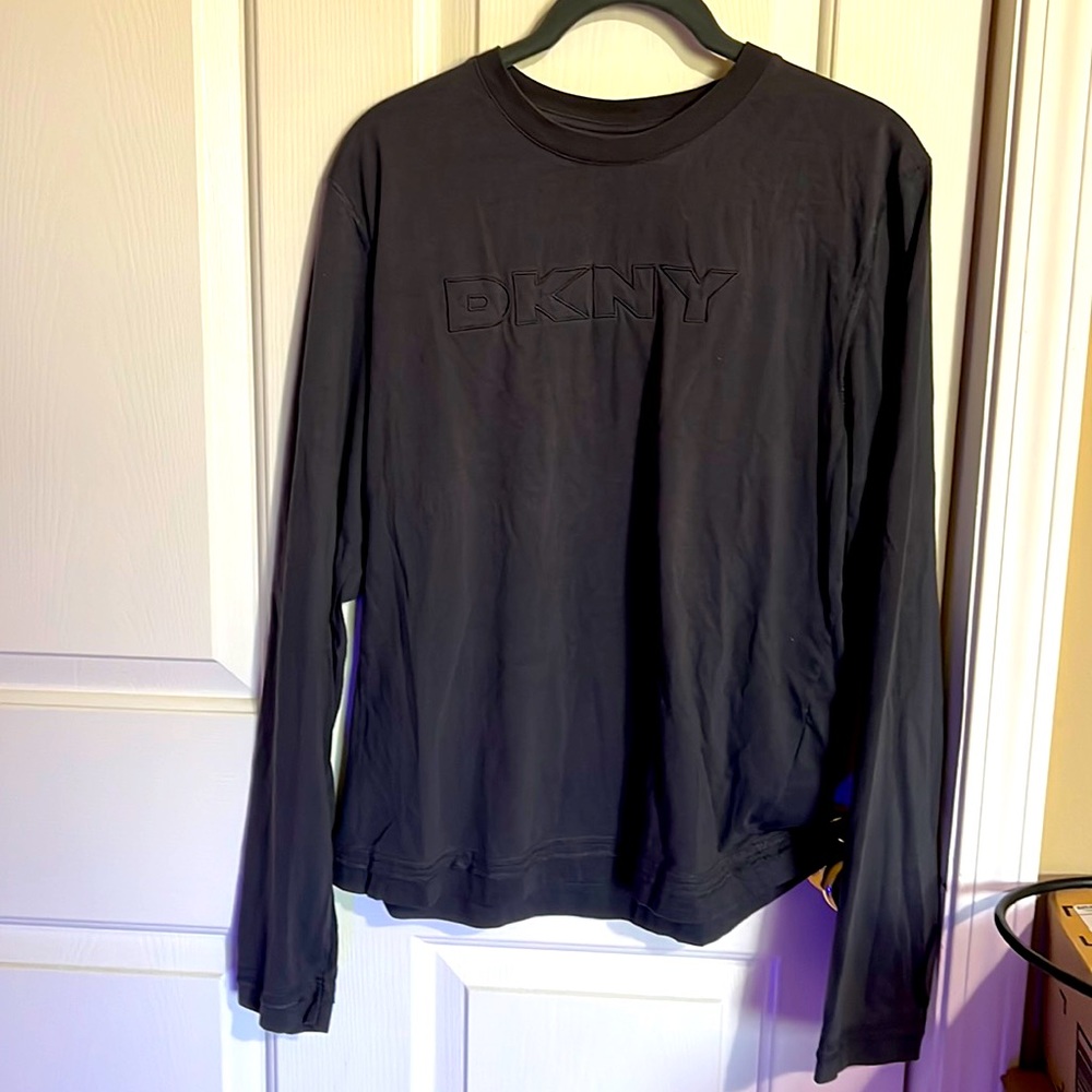 DKNY DARK gray long sleeve t-shirt
